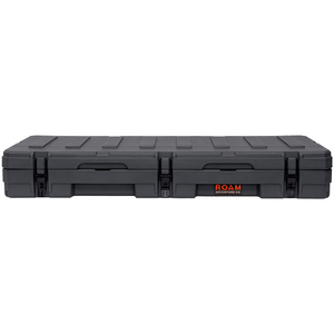 ROAM 83L Rugged Case heavy-duty black storage case with lockable latches and weather-resistant seal for vehicle roof mounting