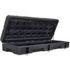 ROAM 83L Rugged Case heavy-duty black storage box with lid open and lockable latches