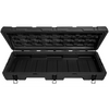 ROAM 83L Rugged Case heavy-duty black storage box with lockable latches and weather-resistant seal, open view