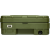 ROAM 83L Rugged Case heavy-duty green storage box with lockable latches and durable design