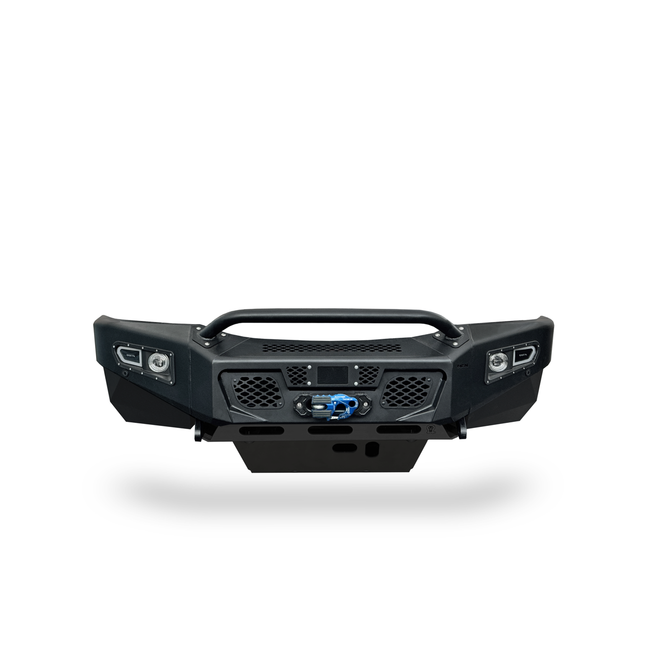 Ridgeline Sprinter bumper with integrated lighting and skid plate for full coverage PreRunner protection