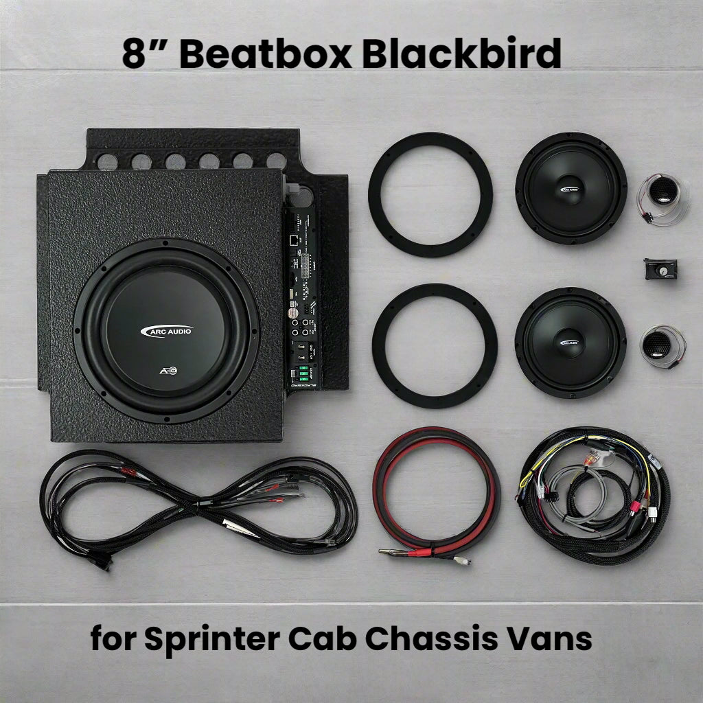 8" Beatbox Blackbird Sound System Upgrade