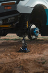 Grenadier SUV truck jack lifting offroad vehicle wheel for maintenance