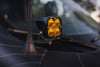 Van Compass Hoodline LED light pod mounted on Transit hood for focused road illumination