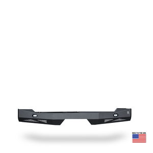 Owl Teton Rear Carrier System mounted on Winnebago Ekko with swing-out spare wheel carrier and aluminum ladder