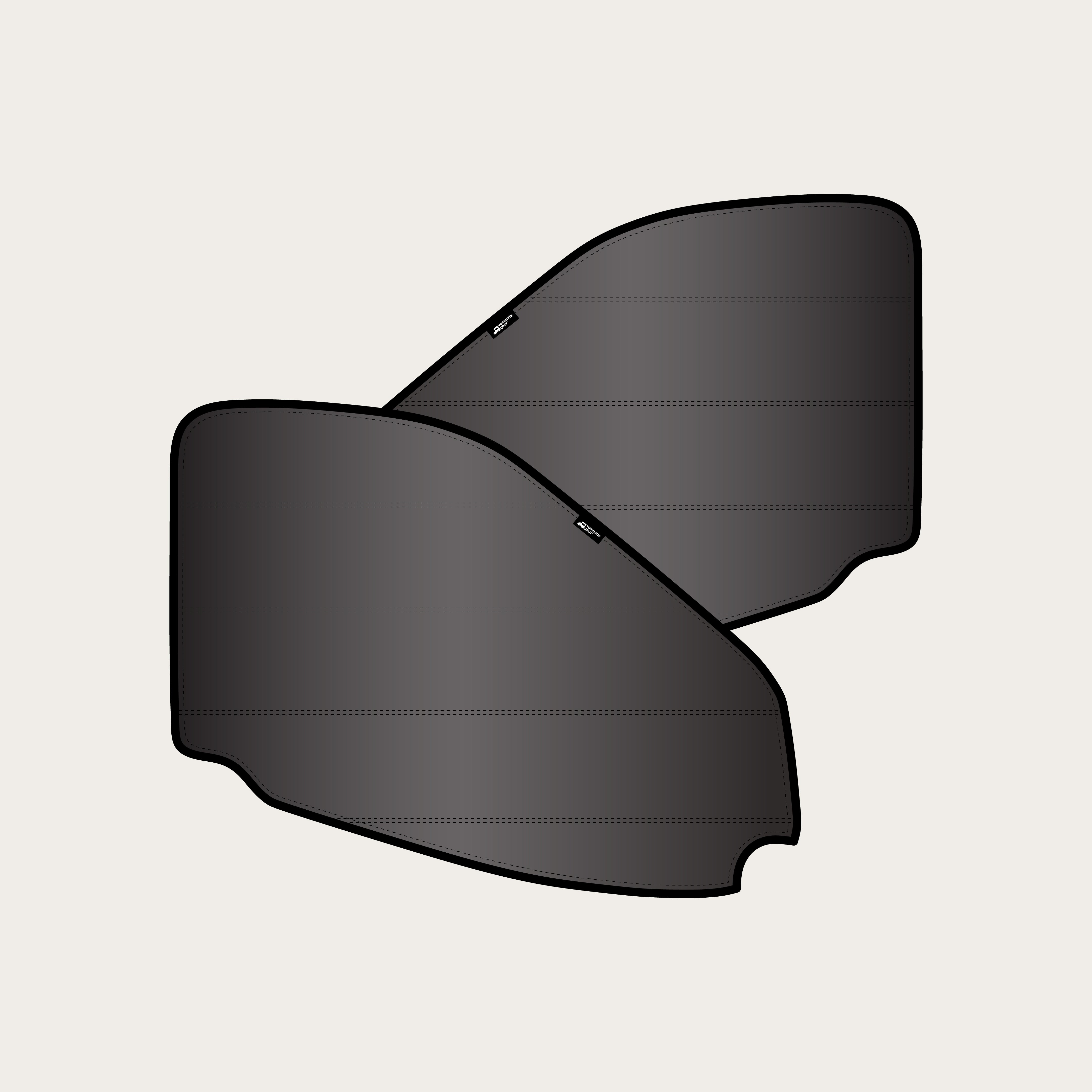 Transit Ekko - Front Door Shades (set)