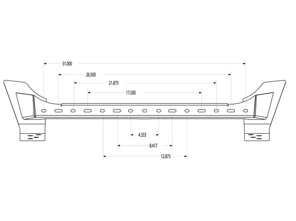 INEOS Grenadier Front Bumper Light Bar [Leitner]