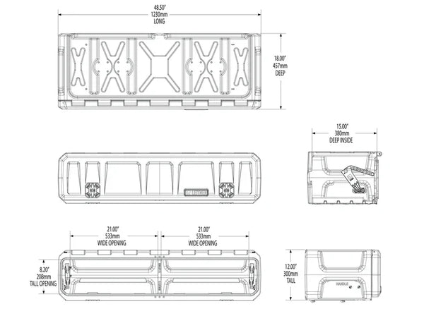 INEOS Grenadier GearPOD Roof For ACS Roof Platform Rack [Leitner Designs]