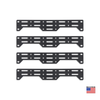 Grenadier Roof Rack side gear panels with Owl's hole and slot design for versatile mounting