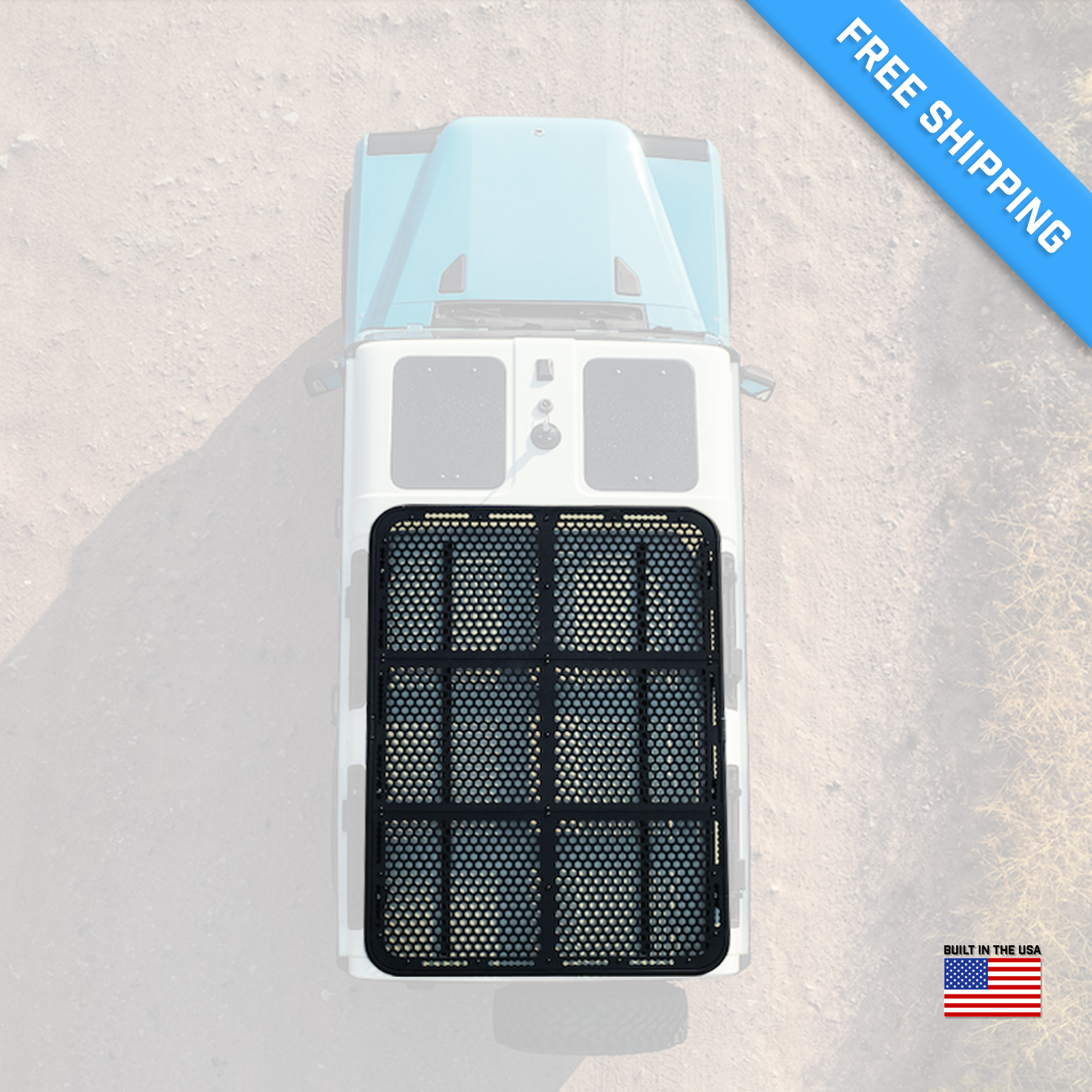Grenadier Roof Rack : Flat Earth