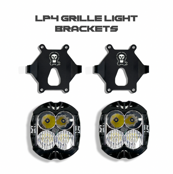 INEOS Grenadier LP4 Grille Light Mounts [Baja Designs]