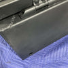 Black Owl Monster Box 30 durable metal van storage box corner detail on blue padded surface