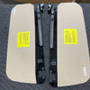Pair of Rosen Multi Axis Sprinter Sun Visors with protective covers and mounting arms for vehicle upgrade