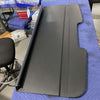 Black powder-coated Sprinter Headliner Shelf for 2019+ models, designed for overhead storage and seamless OEM integration.