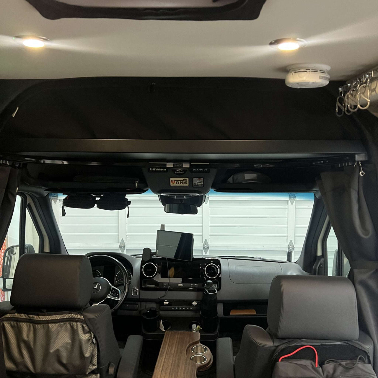 2019+ Sprinter Headliner Shelf No Curtain Rod – view 4