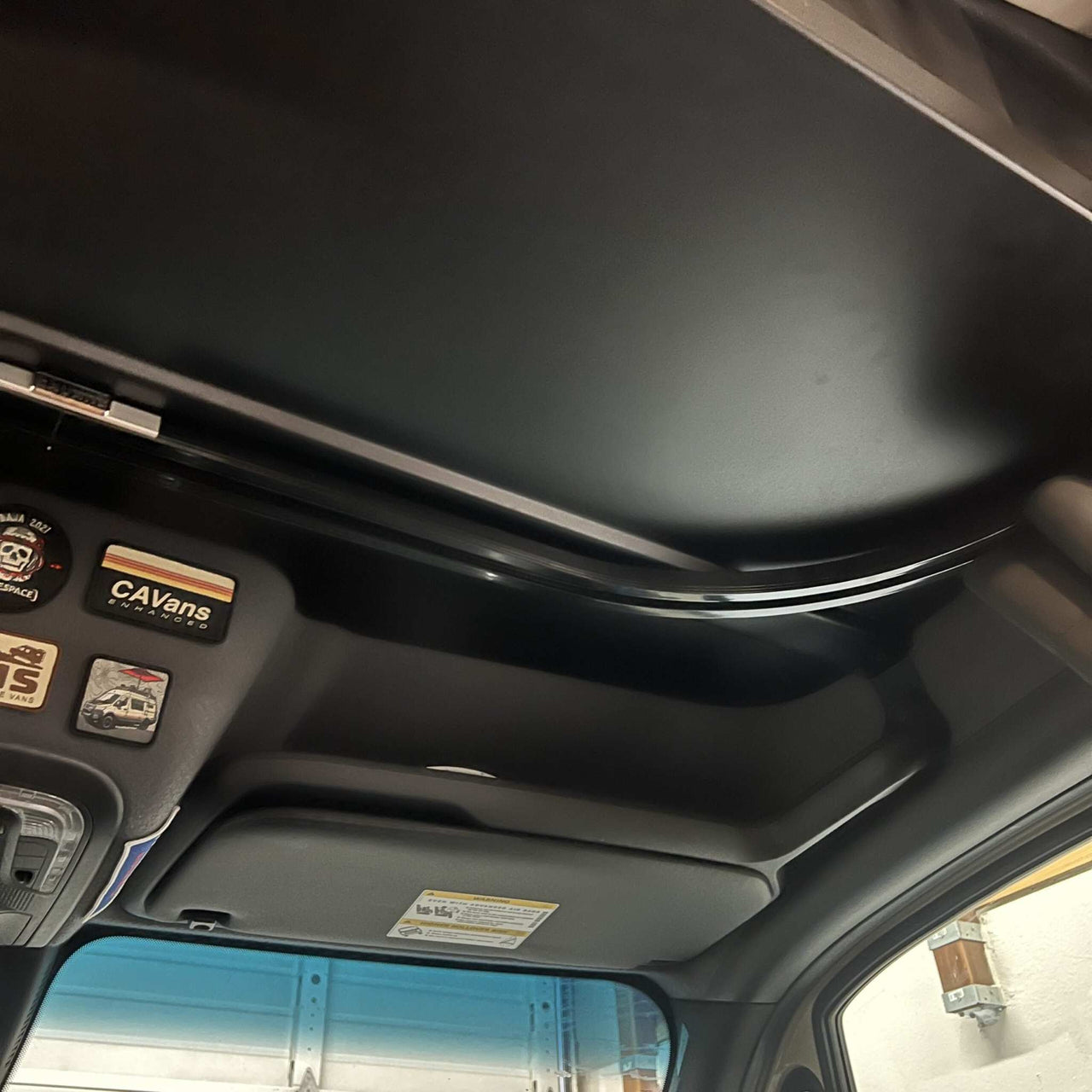 2019+ Sprinter Headliner Shelf No Curtain Rod – view 7
