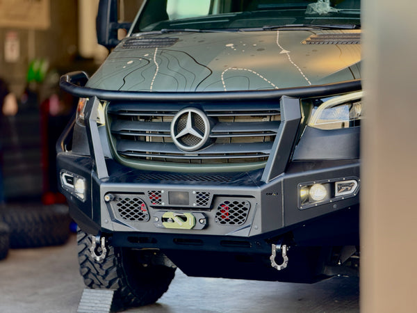 Ridgeline MAX Sprinter Full Coverage Bumper + Skid Plates