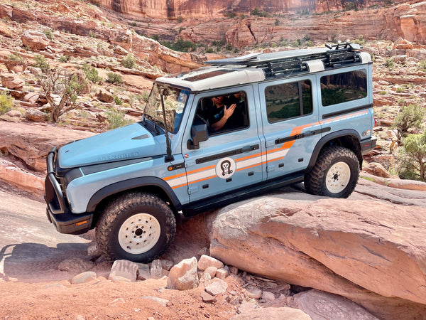 Grenadier Power Retractable Rock Slider Side Steps [Rock Slide Engineering]
