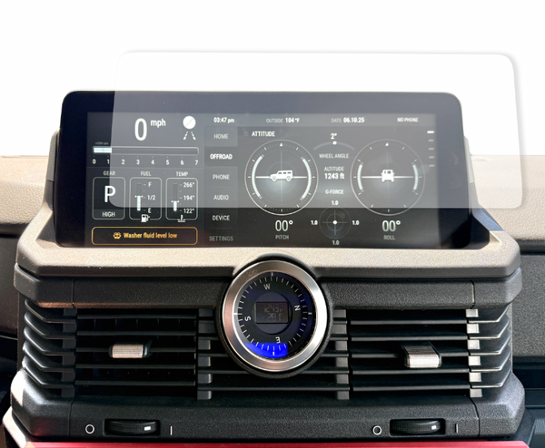 Clear Matte and Tinted Infotainment Protective Film Set for INEOS