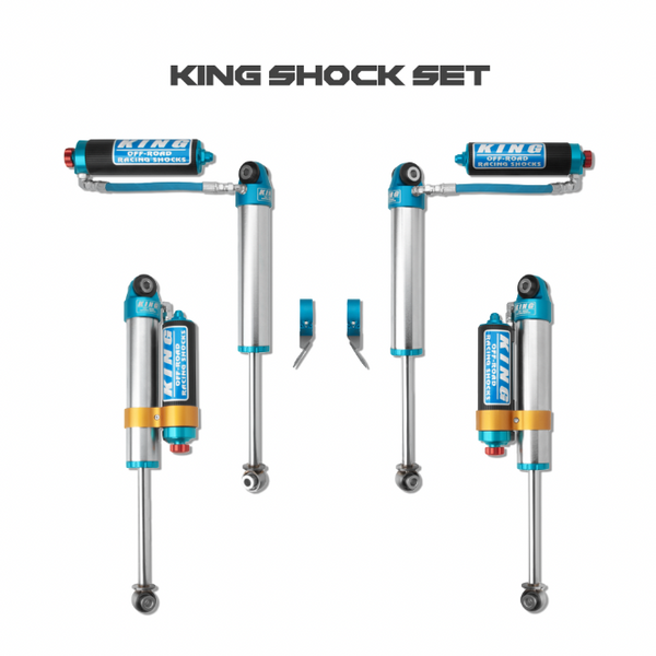 INEOS Grenadier King 2.5" Adjustable Reservoir Shocks Full Set