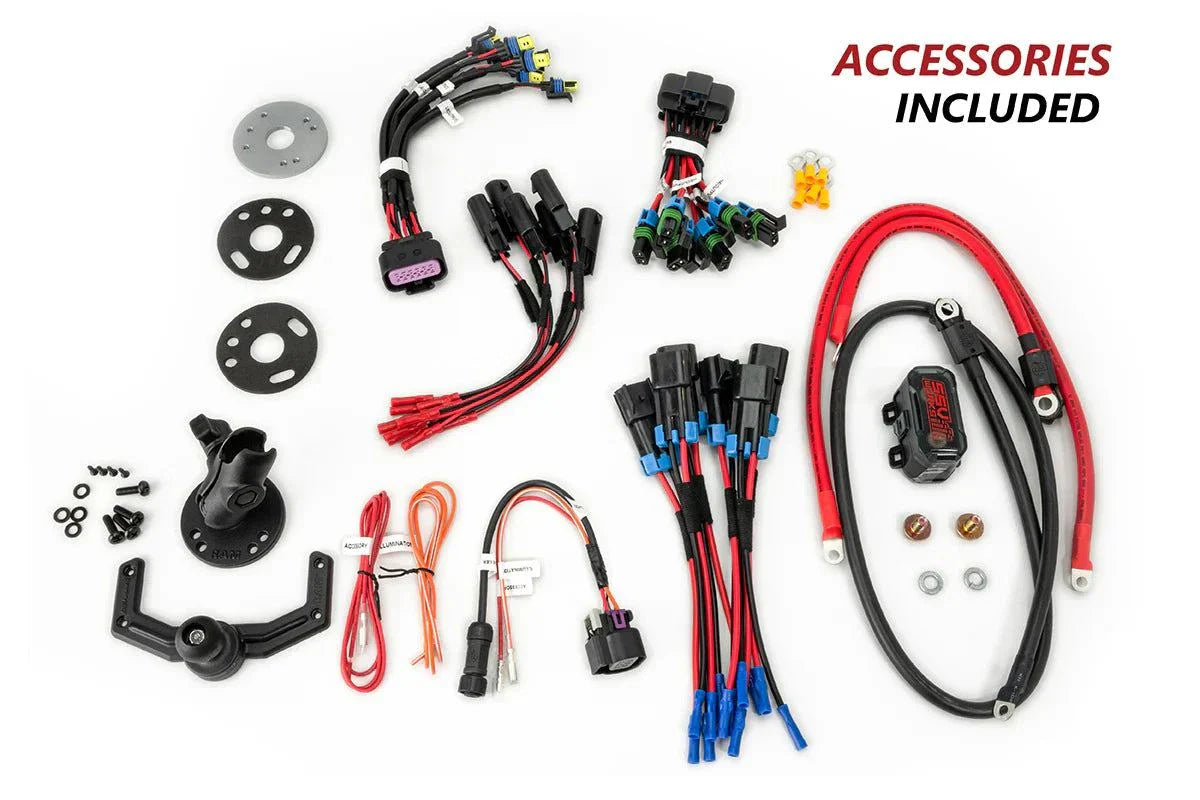 Alpha12 Digital smart switcher wiring harness and accessories set for 12 output connections