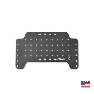 Mini Sherpa Carrier mounted on Owl B2 baseplate for versatile gear storage