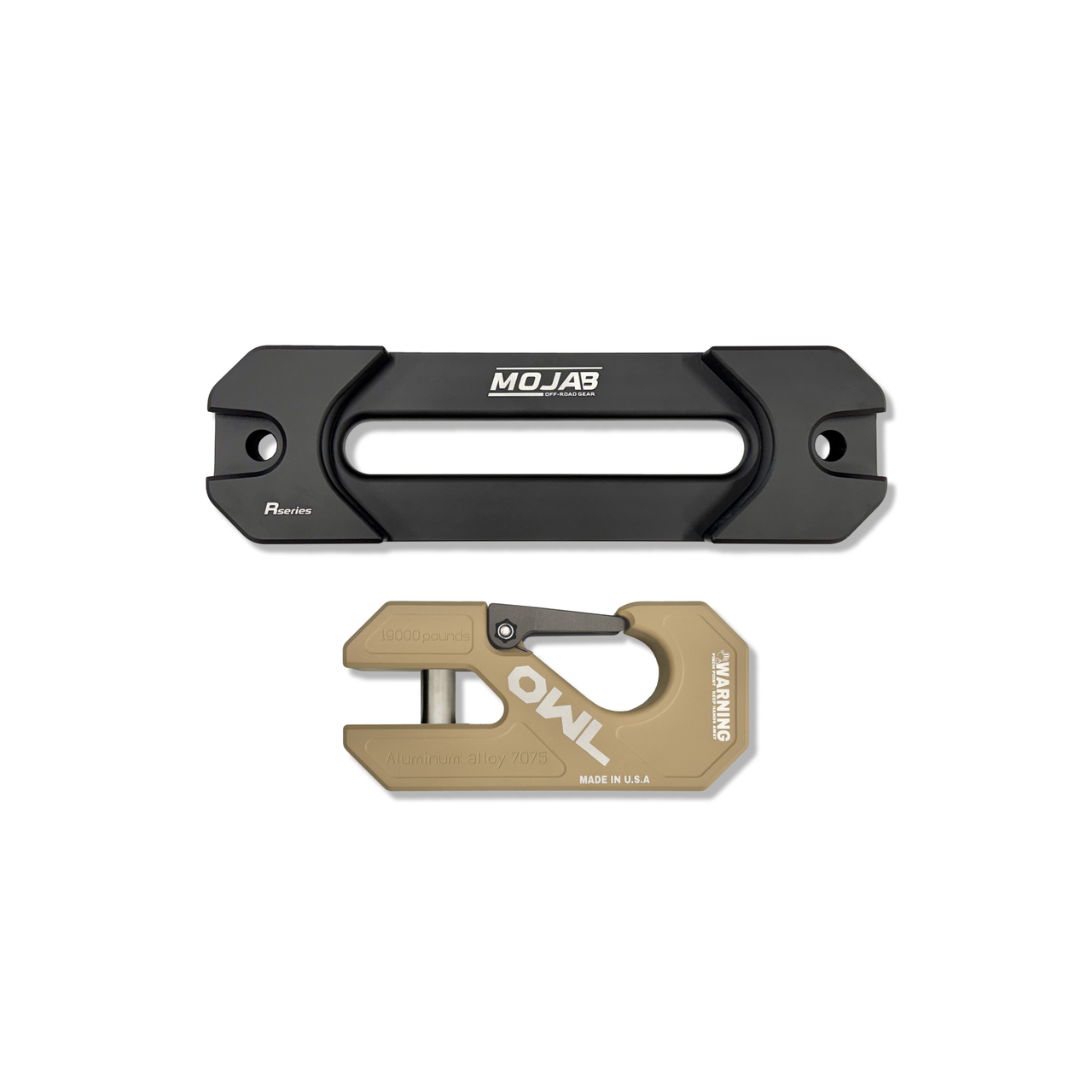 Owl Special Edition indexing fairlead and hook set for off-road rig upgrades and durability