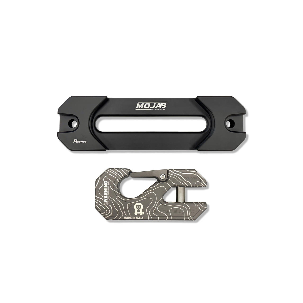 Owl Special Edition Mojab Indexing Fairlead and Hook set for off-road rig durability and performance