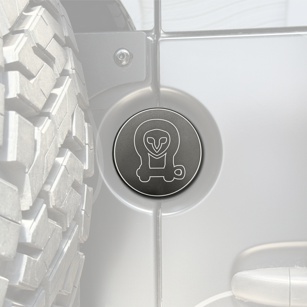 Machined Sprinter Rear Door Emblem – view 5