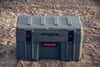 55L Rugged Case with durable LLDPE shell, lockable latches, nylon handles, and dust/water-resistant seal in gray