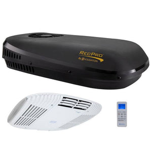 RecPro 9.5k Quiet RV Air Conditioner low profile rooftop unit with remote control
