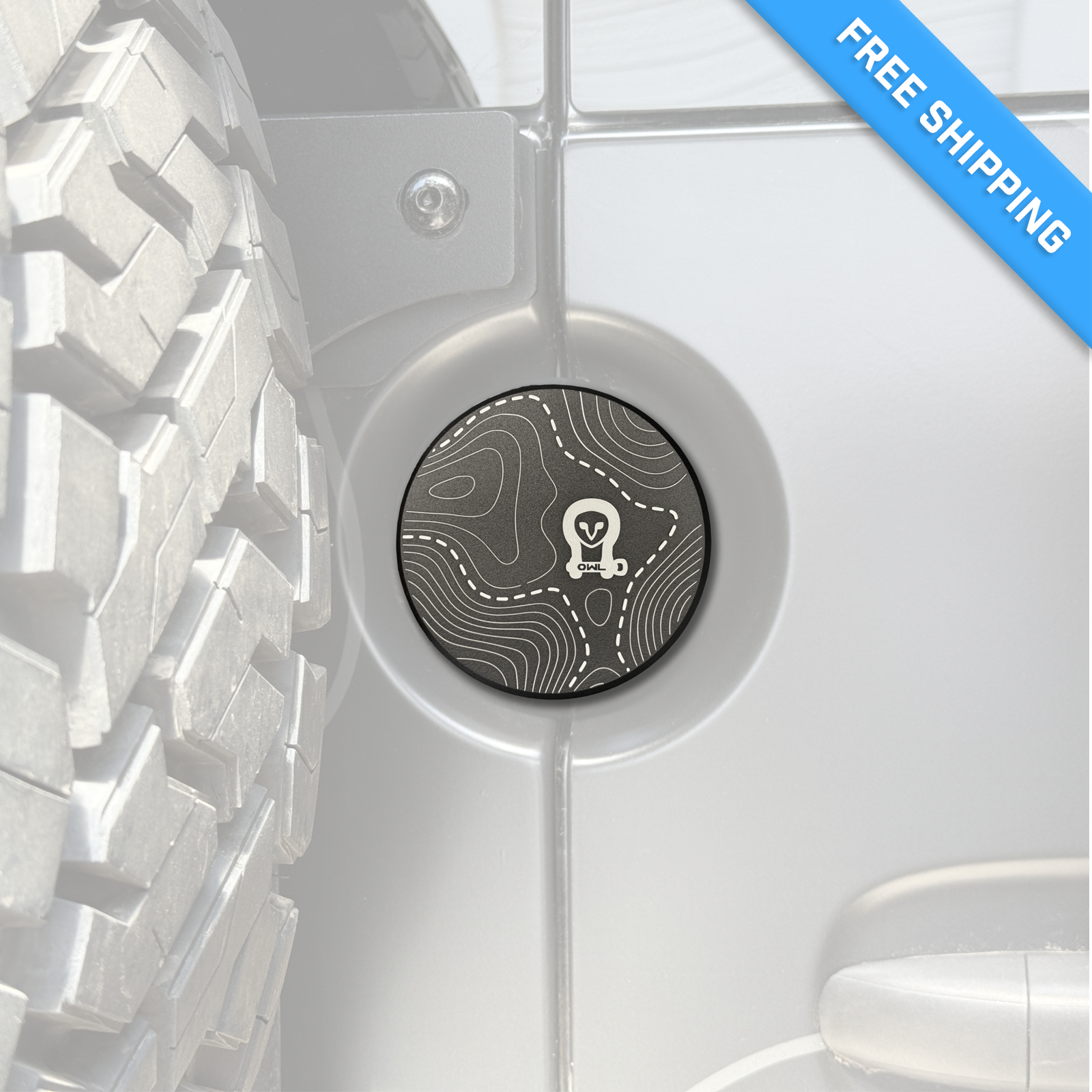 Machined Sprinter Rear Door Emblem