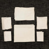 Ultra Luxe Dream Sheets set made of ultra-soft microfiber, custom-fitted for Winnebago Revel beds, including fitted sheet, top sheet, pillowcases, and carry bag.