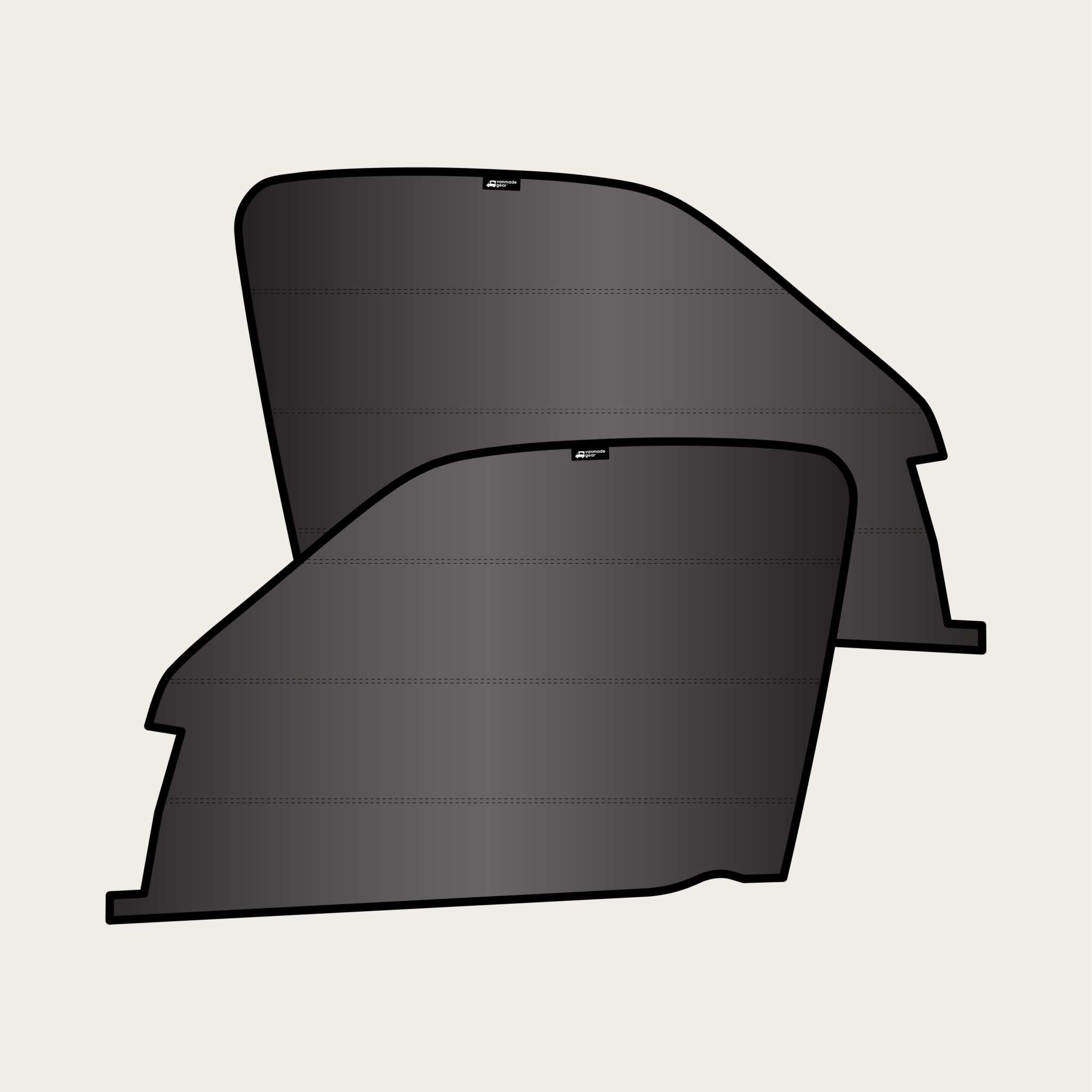 Revel 2018-2019 - Front Door Shades (set)