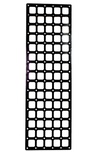 Revel Shower Door MOLLE panel black powder-coated steel modular storage accessory for van interior