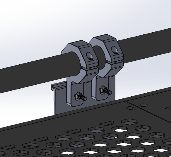 Owl Sprinter Roof Rack Awning Mounts [for Fiamma]