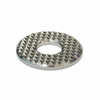 Rally Strut Waffle Washer with sharp machined teeth for slip prevention and off-road suspension reliability