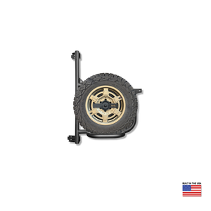 Owl Sprinter Rear Door Tire Carrier with spare tire