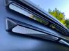 Bug Barrier front window vent installed on a van for ventilation without bugs or water ingress.