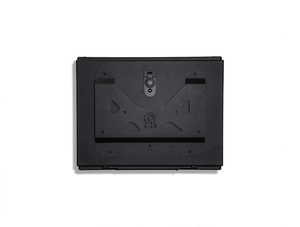 Medium Expedition Cargo Box in compact, durable all-aluminum design with updated latch and mounting system.