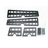 Agency 6 Molle Panels for Sprinter 170" Rear Storage Locker - Owl Outdoor