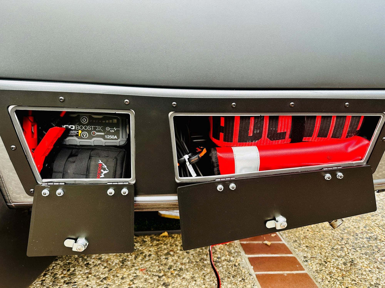Agency 6 Molle Panels for Sprinter 170" Rear Storage Locker - Owl Outdoor