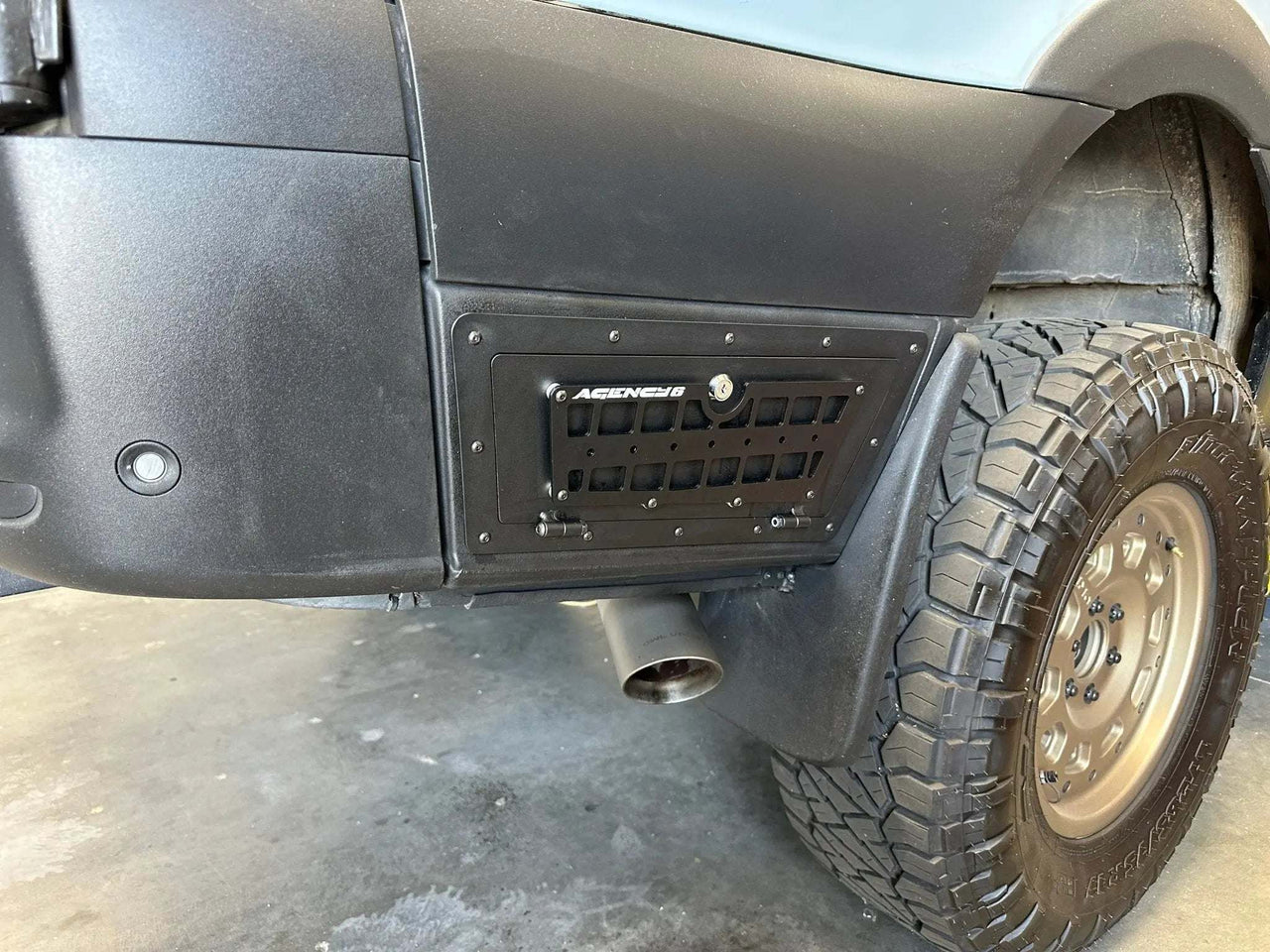 Agency 6 Sprinter Rear Storage Lockers (144" wheelbase) - Owl Outdoor