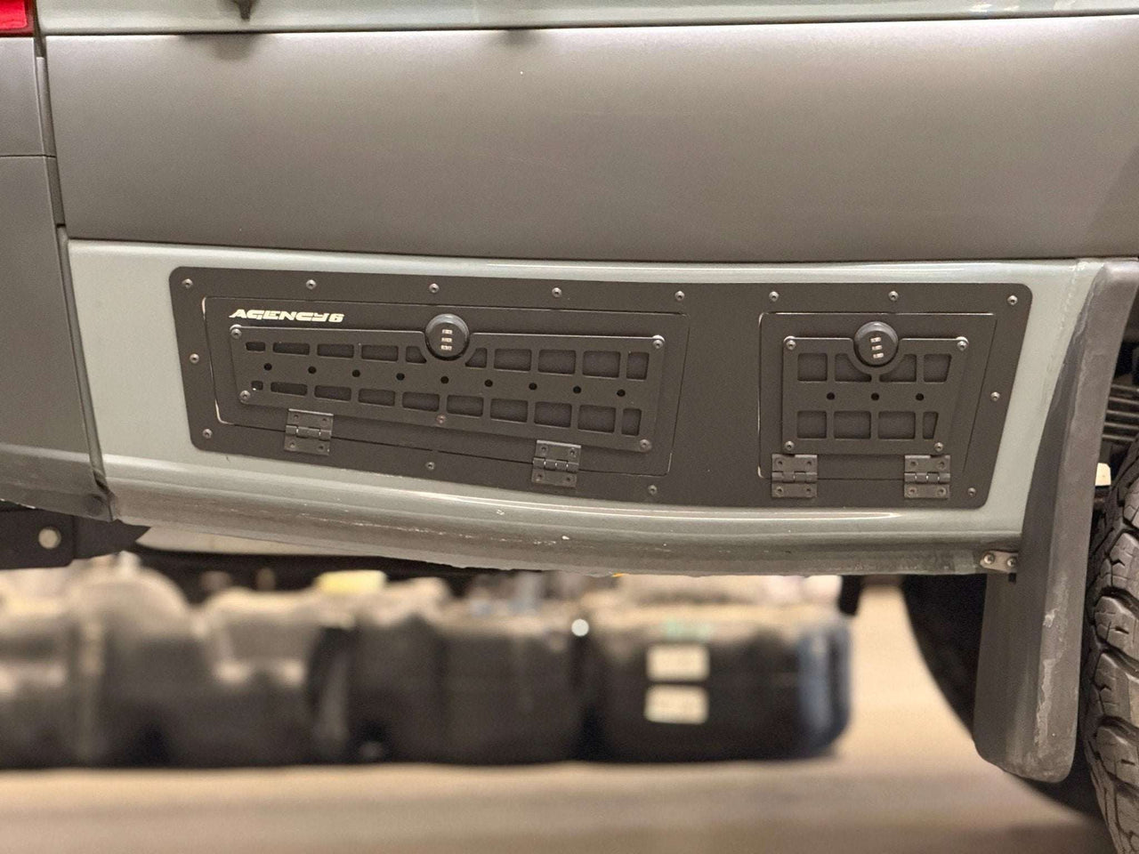 Agency 6 Sprinter Rear Storage Lockers (170" wheelbase) - Owl Outdoor