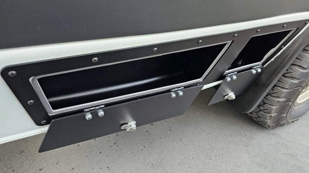 Agency 6 Sprinter Rear Storage Lockers (170" wheelbase) - Owl Outdoor