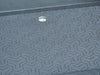 Close-up of textured black surface inside a van storage box base