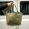 RUX 25L Bag in olive green with dual handles, lightweight and versatile storage tote.