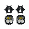 LP4 Grille Light Mounts for INEOS Grenadier with Baja Designs LP4 integration kit.
