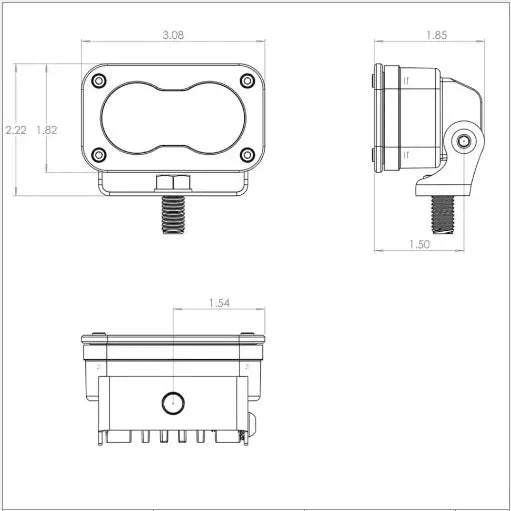 Baja Designs S2 Pro LED Light Pod - Owl Outdoor