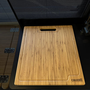 Bamboo Cutting Board - Natural - Owl Vans